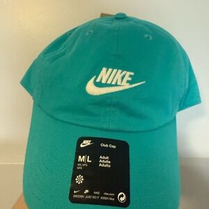 Nike Teal Club Cap - White Logo